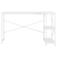 vidaXL Computer Desk White 47.2