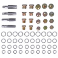 Oil Drain Plug Sump Damaged Thread Repair Kit 64 pcs M13 M15 M17 M20