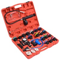 vidaXL 28 Piece Radiator Pressure Tester Kit