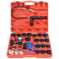 vidaXL 28 Piece Radiator Pressure Tester Kit