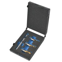 vidaXL 4 Piece Spot Weld Drill Bit Set HSS