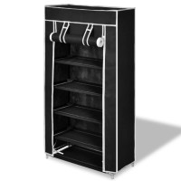 Fabric Shoe Cabinet with Cover 23