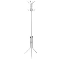 Metal White Coat Rack