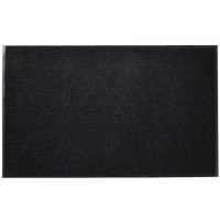 Black PVC Door Mat 35