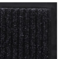 Black PVC Door Mat 35