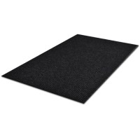 Black PVC Door Mat 47