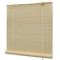 vidaXL Natural Bamboo Roller Blinds 39.4