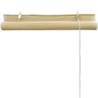 vidaXL Natural Bamboo Roller Blinds 39.4