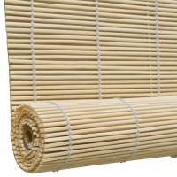 vidaXL Natural Bamboo Roller Blinds 47.2