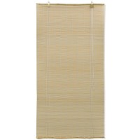 vidaXL Natural Bamboo Roller Blinds 47.2