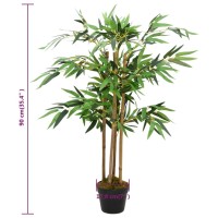vidaXL Artificial Bamboo Plant Twiggy with Pot 35.4