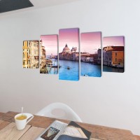 Canvas Wall Print Set Venice 79