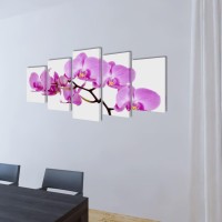 Canvas Wall Print Set Orchid 39