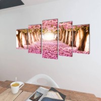 Canvas Wall Print Set Cherry Blossom 39