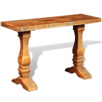 vidaXL Console Table Solid Reclaimed Wood