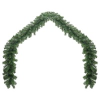 vidaXL Christmas Garland with LED Lights 32.8'