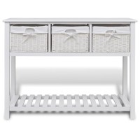 vidaXL Storage Sideboard White