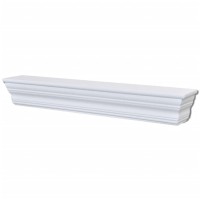 vidaXL Wall Shelves 2 pcs White