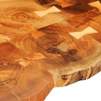 Vidaxl Coffee Table 13.8 6 Trunks Solid Sheesham Wood