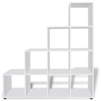 vidaXL Staircase Bookcase/Display Shelf 55.9