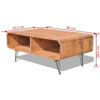 vidaXL Coffee Table 35.4