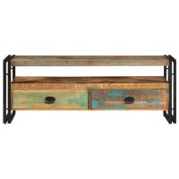 vidaXL TV Stand Solid Wood Reclaimed