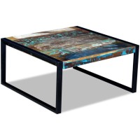 vidaXL Coffee Table Solid Reclaimed Wood 31.5