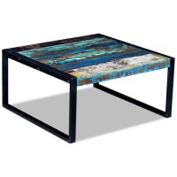 vidaXL Coffee Table Solid Reclaimed Wood 31.5