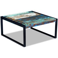 vidaXL Coffee Table Solid Reclaimed Wood 31.5