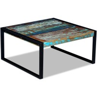 vidaXL Coffee Table Solid Reclaimed Wood 31.5