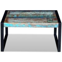 vidaXL Coffee Table Solid Reclaimed Wood 31.5