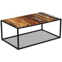 vidaXL Coffee Table Solid Reclaimed Wood 39.4