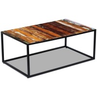 vidaXL Coffee Table Solid Reclaimed Wood 39.4