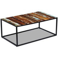 vidaXL Coffee Table Solid Reclaimed Wood 39.4