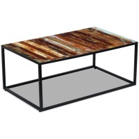 vidaXL Coffee Table Solid Reclaimed Wood 39.4