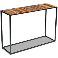 vidaXL Console Table Solid Reclaimed Wood 43.3