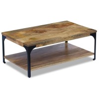 Vidaxl Coffee Table Mango Wood 39.4X23.6X15