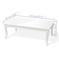 vidaXL Coffee Table 45.3