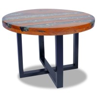 vidaXL Coffee Table Teak Resin 23.6