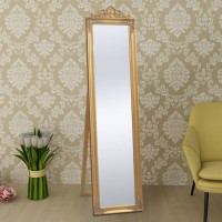 vidaXL Free-Standing Mirror Baroque Style 63