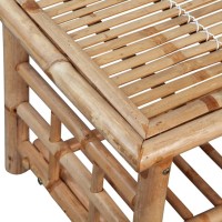 vidaXL Coffee Table Bamboo 35.4