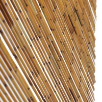 vidaXL Door Curtain Bamboo 35.4