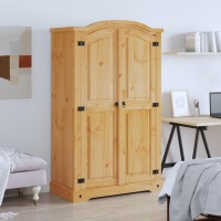 vidaXL Wardrobe Mexican Pine Corona Range 2 Doors