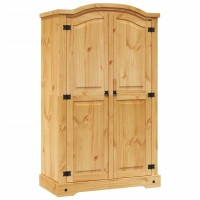 vidaXL Wardrobe Mexican Pine Corona Range 2 Doors