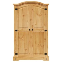 vidaXL Wardrobe Mexican Pine Corona Range 2 Doors