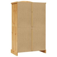 vidaXL Wardrobe Mexican Pine Corona Range 2 Doors