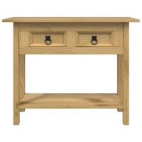 Vidaxl Console Table Mexican Pine Corona Range 36.6X13.6X28.7