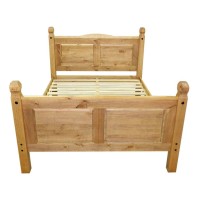 vidaXL Bed Frame Mexican Pine Corona Range 63