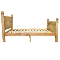 vidaXL Bed Frame Mexican Pine Corona Range 63