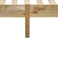 vidaXL Bed Frame Mexican Pine Corona Range 63